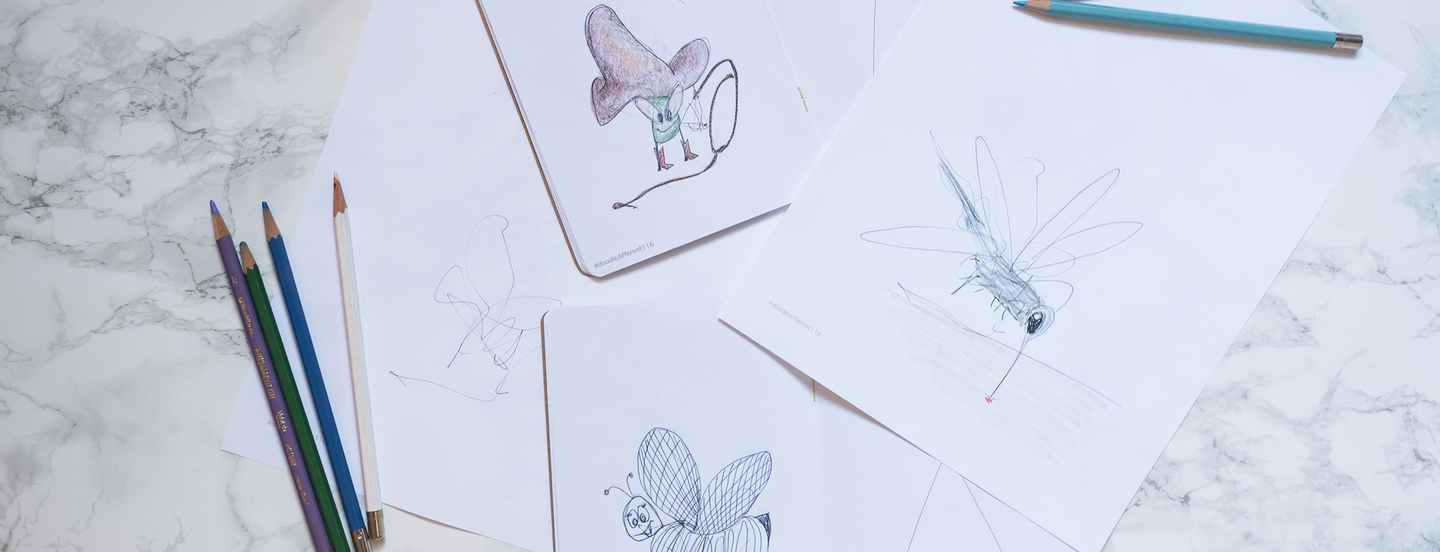 Doodle Different Scribble Doodles